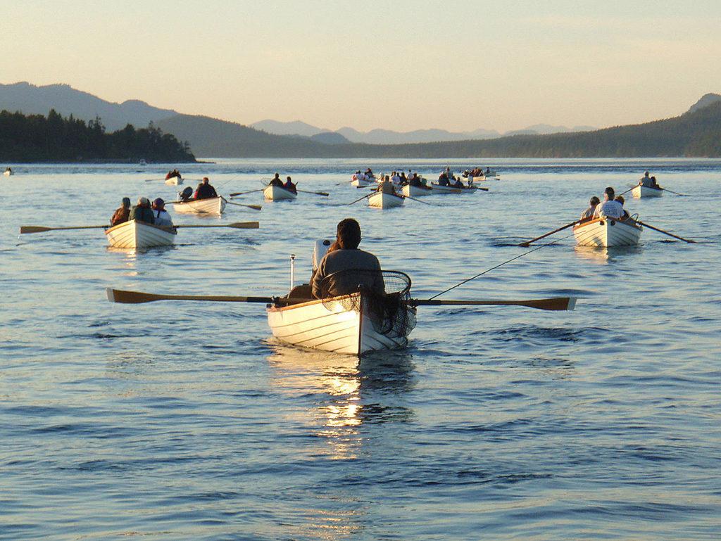 tyee club row Nootka Wilderness Lodge